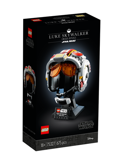 LEGO STAR WARS Luke Skywalkerin™ (Punaisen viitosen) kypärä 75327