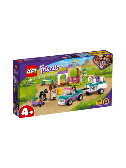LEGO FRIENDS Ratsastusvalmennus ja traileri 41441