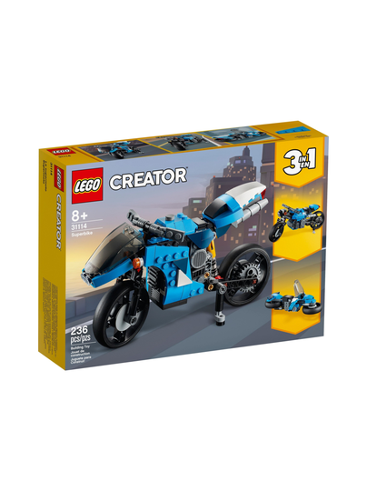 LEGO CREATOR Supermoottoripyörä 31114