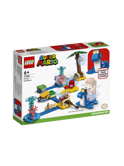 LEGO SUPER MARIO Dorrien ranta ‑laajennussarja 71398