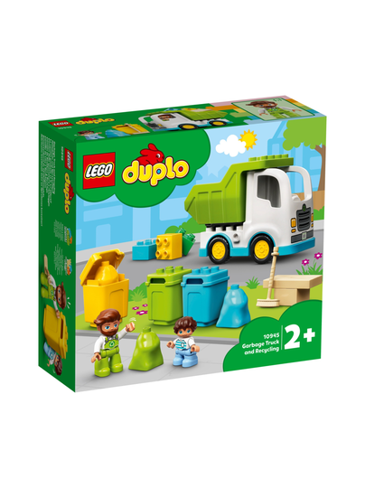 LEGO DUPLO Roska-auto ja kierrätyspiste 10945