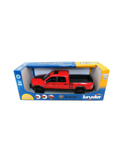 BRUDER Dodge RAM 2500 -avolava, 1:16