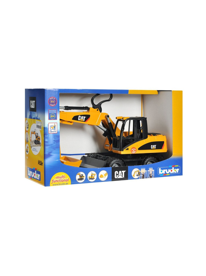 BRUDER Catepillar-pyöräkaivinkone, 1:16
