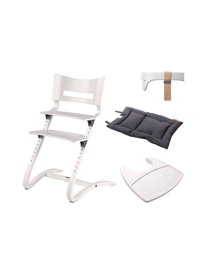 Leander Classic -syöttötuolisetti, White