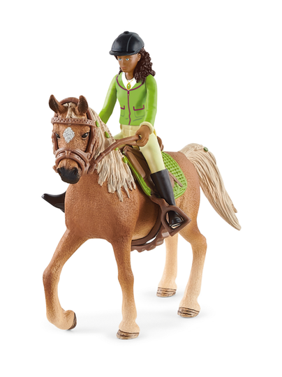 SCHLEICH HORSE CLUB Sarah ja Mystery