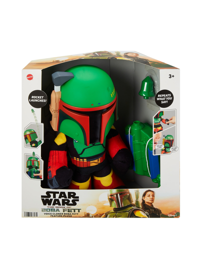 MATTEL STAR WARS Pehmolelu Boba Fett, 30 cm