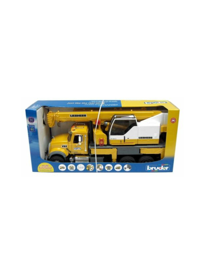 BRUDER MACK-nosturiauto, 1:16