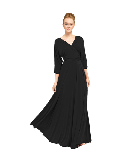 3/4 Sleeve Wrap juhlamekko