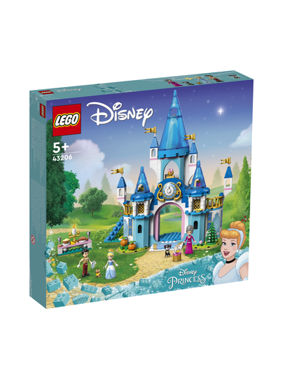 LEGO DISNEY PRINCESS Tuhkimon ja prinssi Uljaan linna 43206