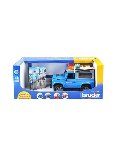 BRUDER Land Rover Defender poliisiauto, 1:16