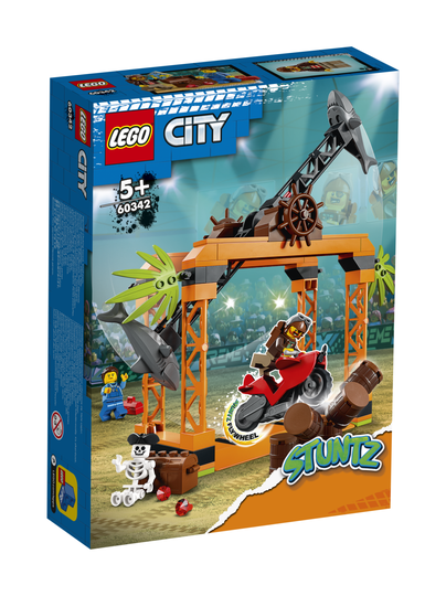 LEGO CITY Haihyökkäys-stunttihaaste 60342