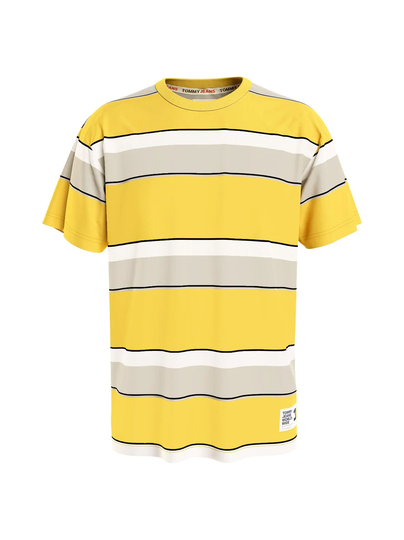 BOLD PIQUE STRIPE T-paita