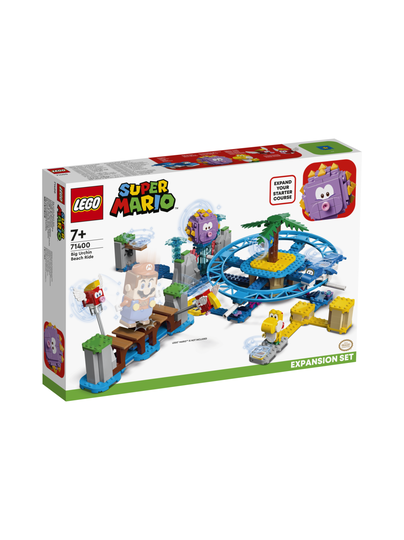 LEGO SUPER MARIO Big Urchin: Rantaseikkailu-laajennussarja 71400
