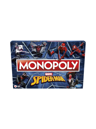 MONOPOLY Lautapeli Spiderman (englanninkielinen)