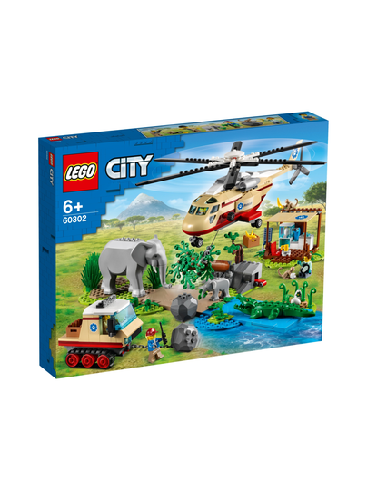 LEGO CITY Villieläinten pelastusoperaatio 60302