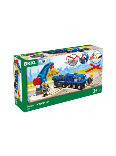 BRIO Poliisi Kultakuljetussetti