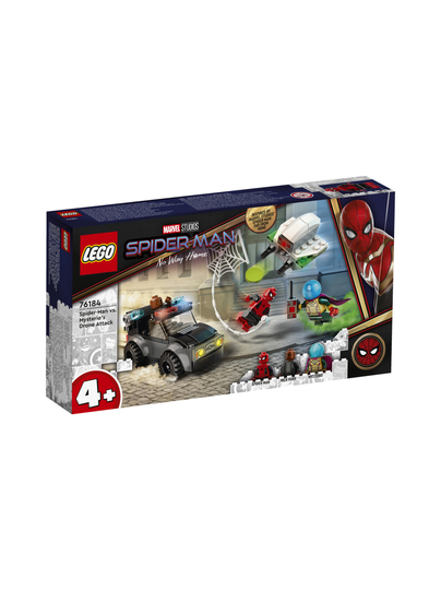 LEGO SUPER HEROES Spider-Man ja Mysterion dronekopterihyökkäys 76184