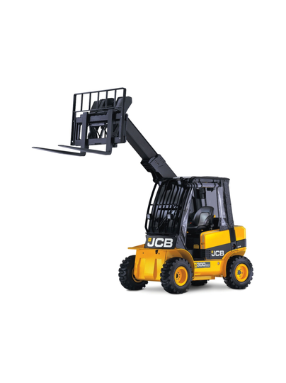 BRUDER JCB-teleskooppitrukki ja lastauslava, 1:16