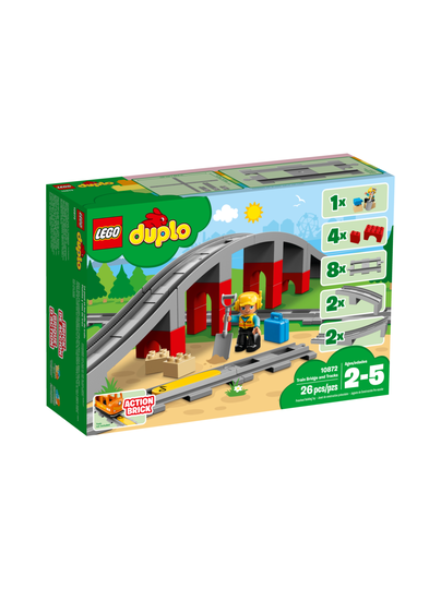 LEGO DUPLO Junasilta ja junarata 10872