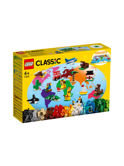 LEGO CLASSIC Maailman ympäri 11015