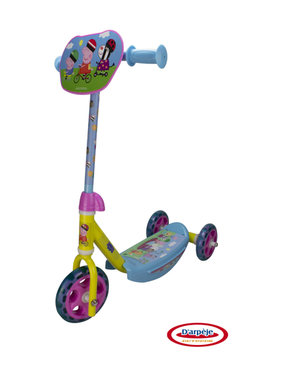 PEPPA PIG Kolmipyöräinen potkulauta