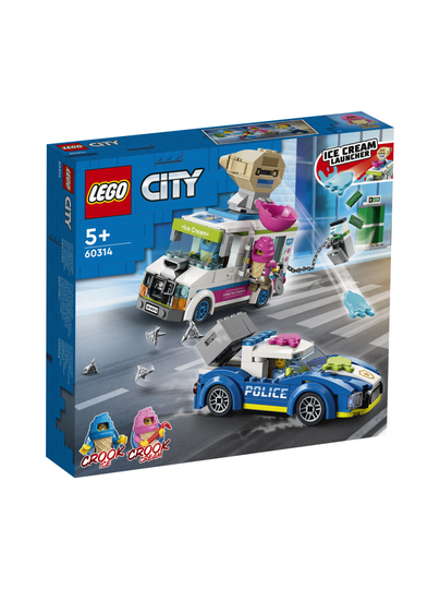 LEGO CITY Poliisin takaa-ajama jäätelöauto 60314