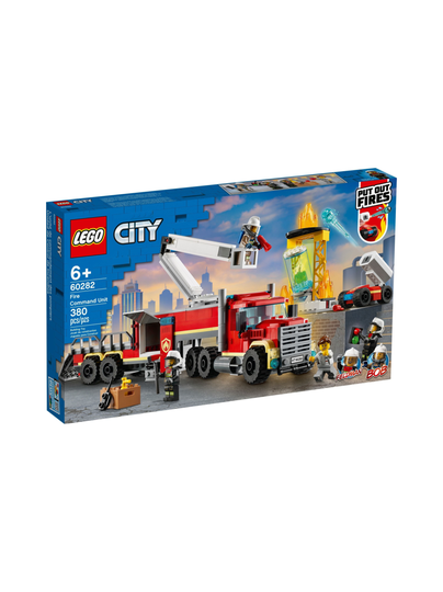 LEGO CITY Palokunnan sammutusyksikkö 60282