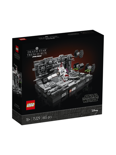 LEGO STAR WARS Kuolemantähden taisteluhaudat ‑dioraama 75329