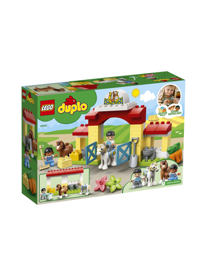 LEGO DUPLO Hevostalli ja hoitoponit 10951