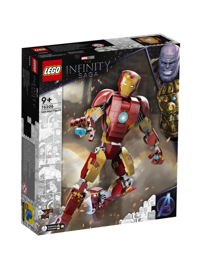 LEGO SUPER HEROES Iron Man -hahmo 76206