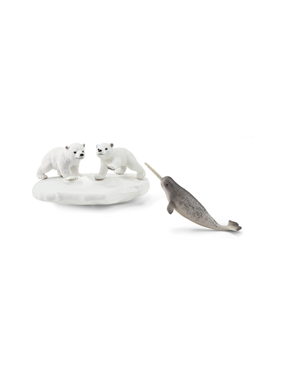 SCHLEICH WILD LIFE Jääkarhun liukastelu