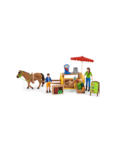 SCHLEICH FARM WORLD Liikuteltava maatila