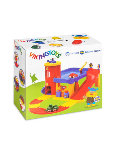 VIKING TOYS Parkkihalli-leikkisetti