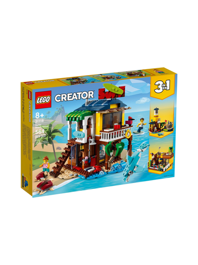 LEGO CREATOR Surffaajan rantahuvila 31118