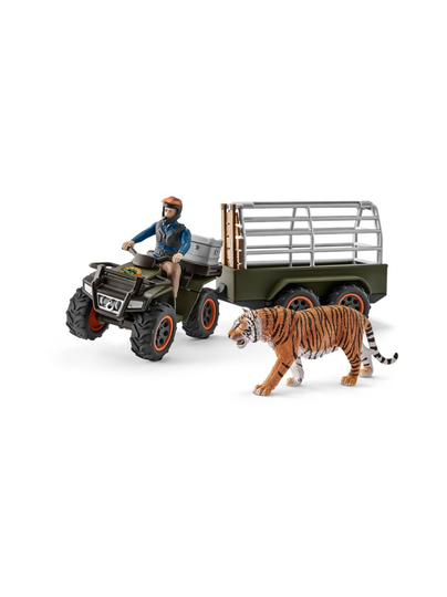 SCHLEICH Metsänvartija ja mönkijä