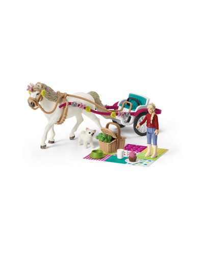 SCHLEICH HORSE CLUB Hevosrattaat hevosnäyttelyyn