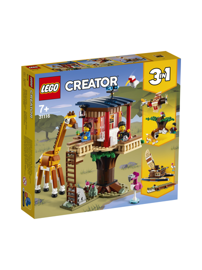 LEGO CREATOR Villieläinsafarin puumaja 31116