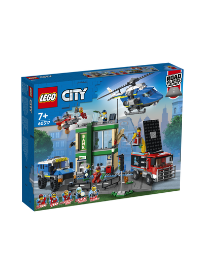 LEGO CITY Poliisi ja pankkirosvojen takaa-ajo 60317