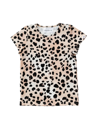 Print T-paita, Leopard