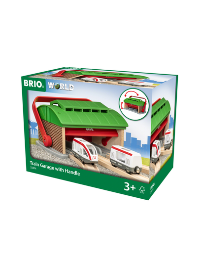 BRIO Junatalli kantokahvalla