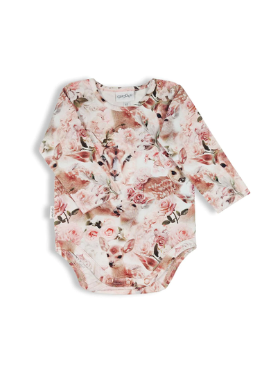 Print Bodysuit -pitkähihainen body