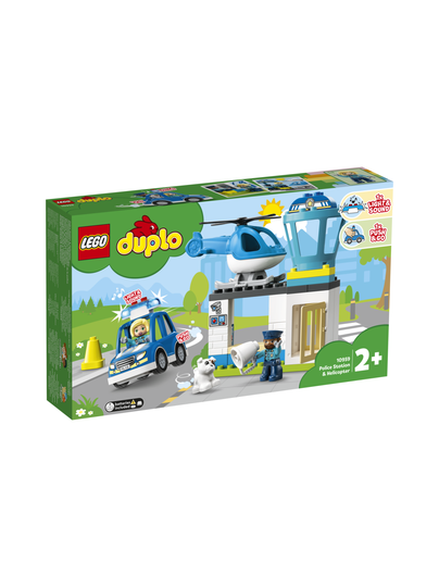 LEGO DUPLO Poliisiasema ja helikopteri 10959